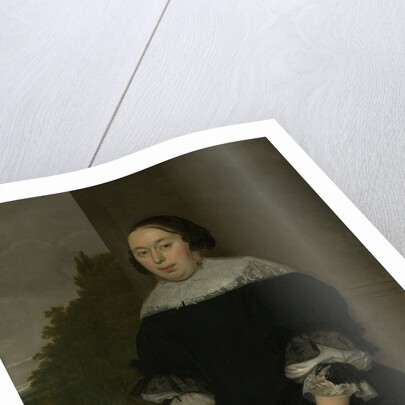 Portrait of Aletta van Ravensberg, Wife of Jan van Nes by Ludolf de Jongh