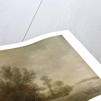 River Landscape by Pieter Jansz. van Asch