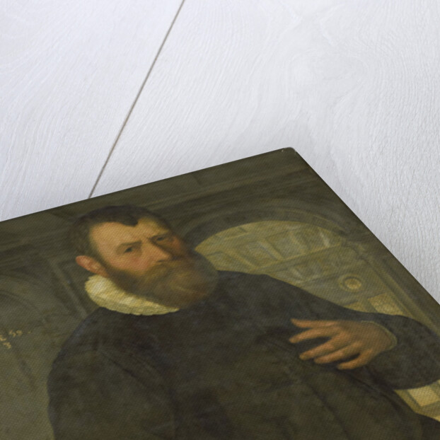 Portrait of Bartholomeus van der Wiere, Town Clerk of Amsterdam in 1578 by Jan Claesz.