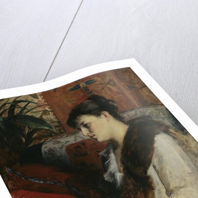 The sister in law of the painter by Marie Constantine Bashkirtseff