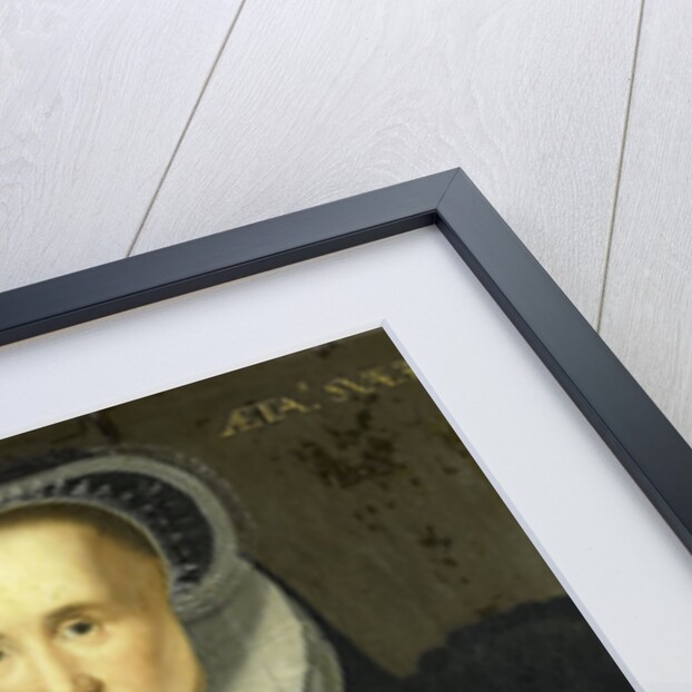 Portrait of Cunera van Martena, Wife of Rudolph van Buynou by Adriaen van Cronenburg