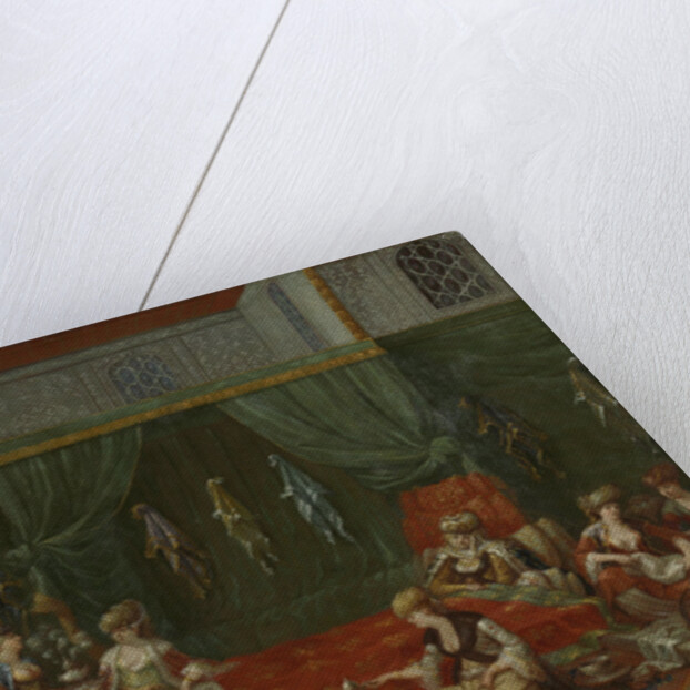 Lying-in Room of a Distinguished Turkish Woman by Jean Baptiste Vanmour