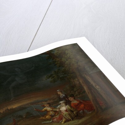 Turkish Women in the Countryside near Istanbul Turkey by Jean Baptiste Vanmour