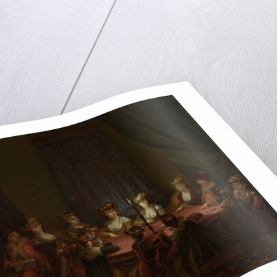 Party of Armenians Playing Cards by Jean Baptiste Vanmour