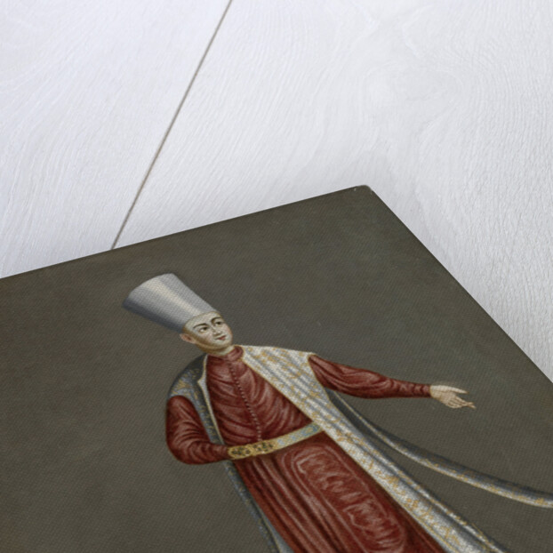 The Capon Aghassi, Chief of the White Eunuchs of the Sultan by Workshop of Jean Baptiste Vanmour