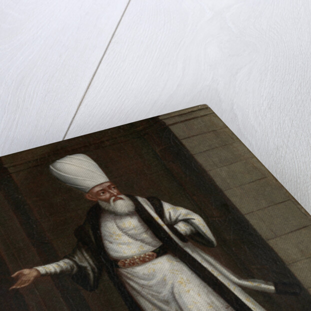 The Janissary Aga, Commander-in-Chief of the Janissaries by Workshop of Jean Baptiste Vanmour