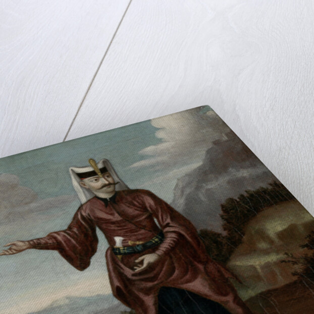 A Soldier of the Janissaries by Workshop of Jean Baptiste Vanmour