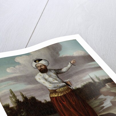 A Chaous, a Courier to the Sultan by Workshop of Jean Baptiste Vanmour