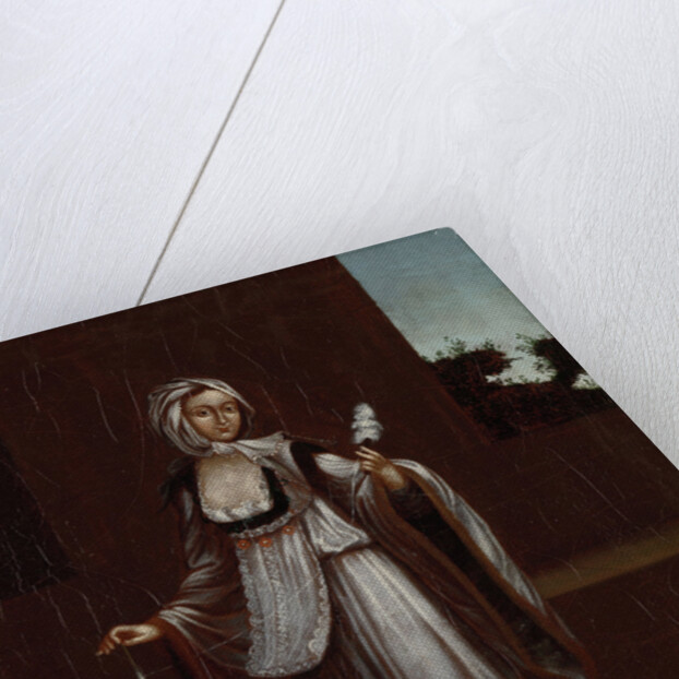 Woman from the Island of Patmos Greece by Workshop of Jean Baptiste Vanmour