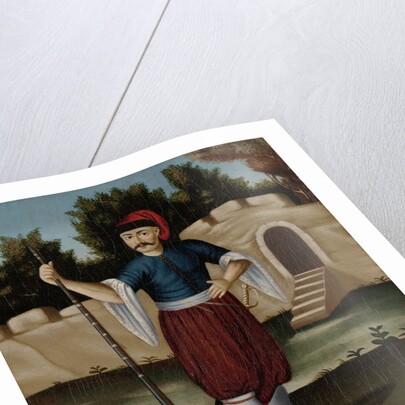 Man from the Albanian Coast Albania by Workshop of Jean Baptiste Vanmour