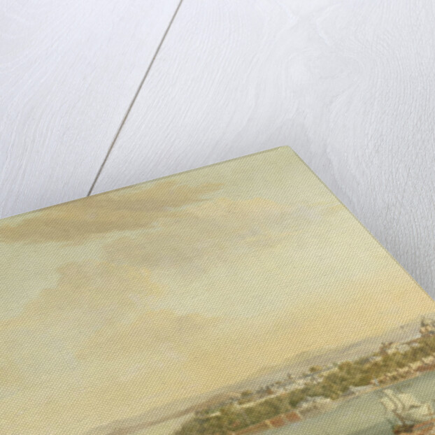 View of Constantinople (Istanbul) and the Seraglio from the Swedish Legation in Pera, Turkey by Antoine van der Steen