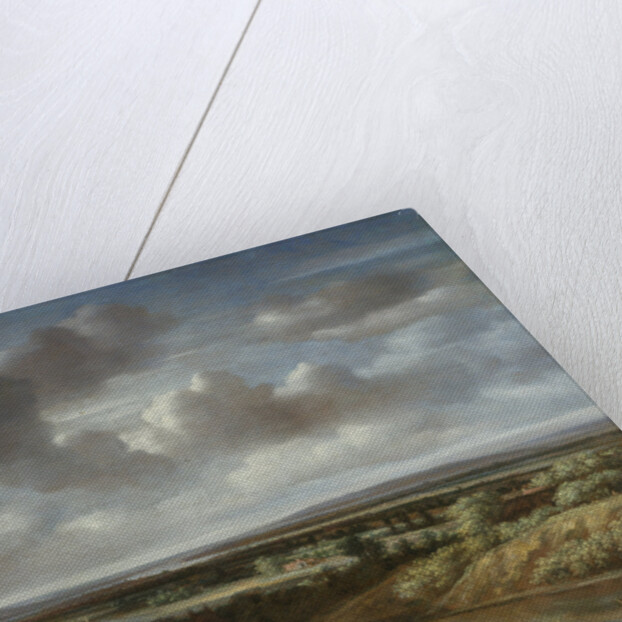 River Landscape by Philips Koninck