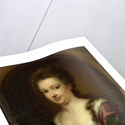 Portrait of Emerantia van Citters, Sister of Anna van Citters by Simon Dubois