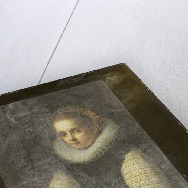 Portrait of Catharina Fourmenois as a Child, later Wife of Pieter Boudaen Courten by Gortzius Geldorp