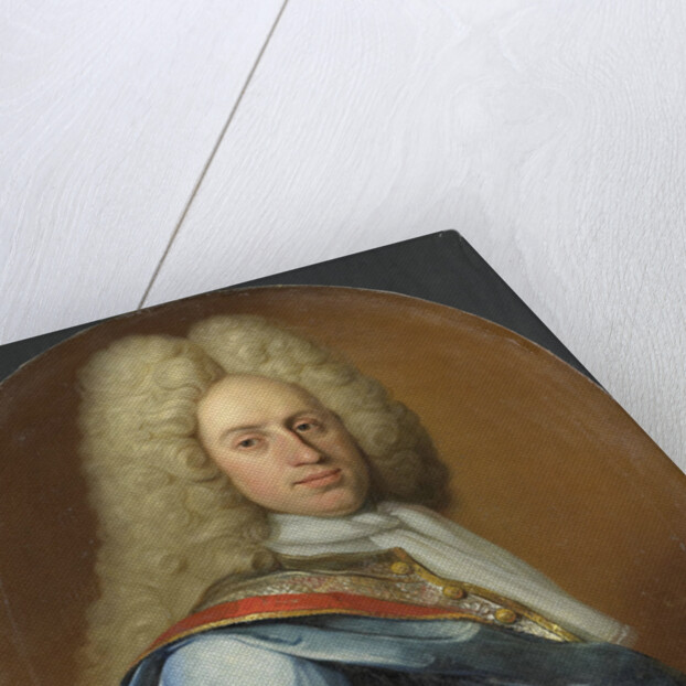 Portrait of Hieronymus Josephus Boudaen, Lord of St Laurens and Popkensburg by Johan George Collasius