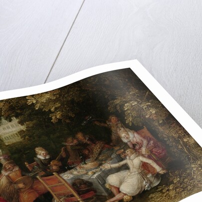 Garden Party (Fête Champêtre) by David Vinckboons