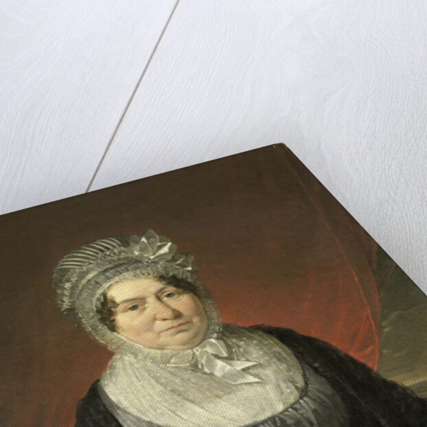 Portrait of Mrs. Brak-Haskenhoff by Cornelis Kruseman