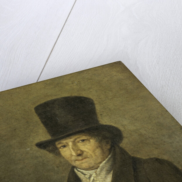 Portrait of Jean Bernard, Art Collector and Painter in Amsterdam by Gerrit Jan Michaëlis