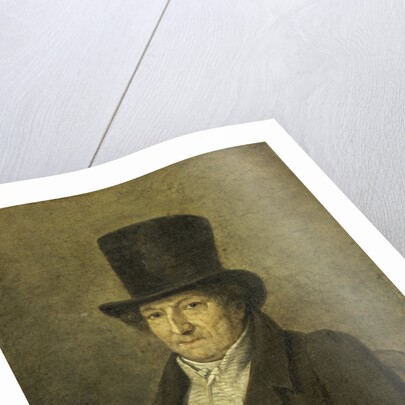 Portrait of Jean Bernard, Art Collector and Painter in Amsterdam by Gerrit Jan Michaëlis