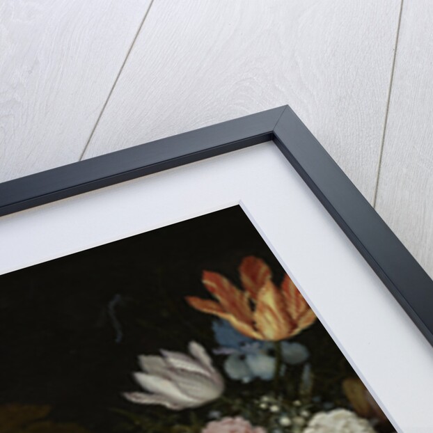 Still Life with Fruit and Flowers by Balthasar van der Ast