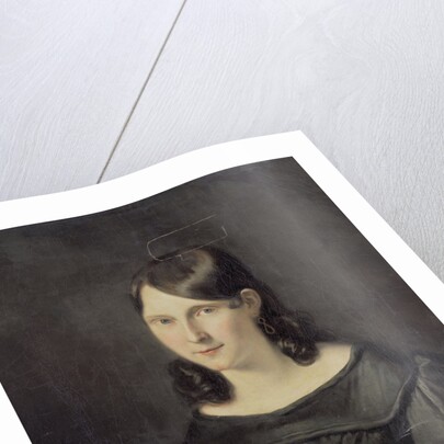 Portrait of a girl, presumably Miss Sligting by Anonymous