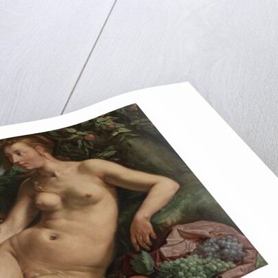 Vertumnus and Pomona by Hendrick Goltzius