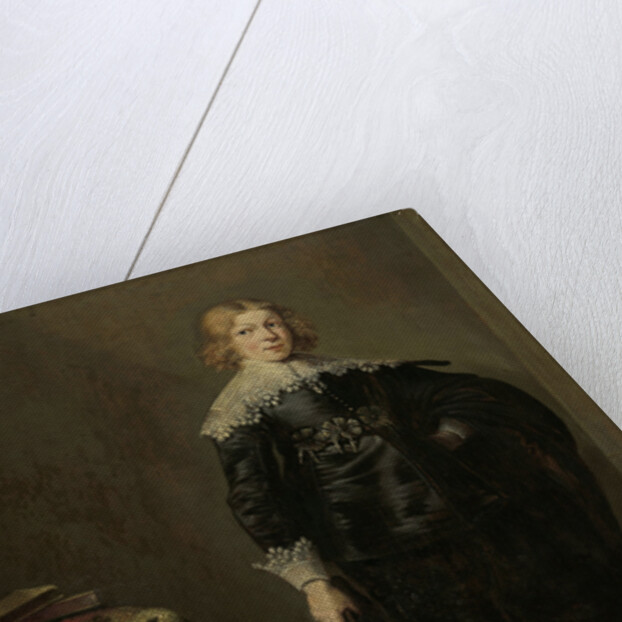 Portrait of a young Man by Harmen Willems Wieringa