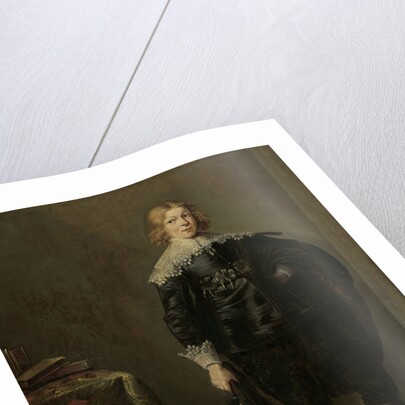 Portrait of a young Man by Harmen Willems Wieringa
