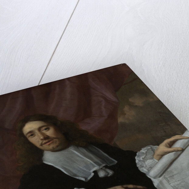 Portrait of the Painter Willem van de Velde II by Lodewijk van der Helst