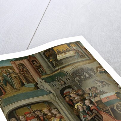 Four scenes from the legend of St Elizabeth of Hungary by Anonymous