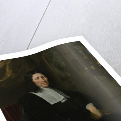 Portrait of Pieter de la Court by Abraham van den Tempel
