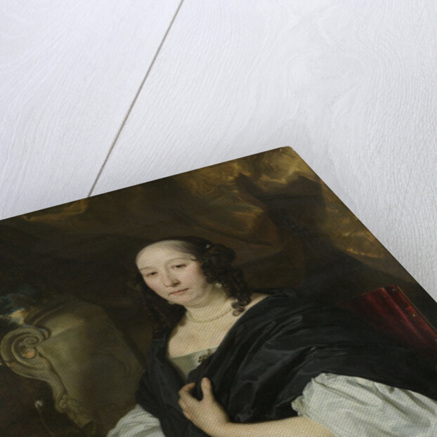 Portrait of Catharina van der Voort by Abraham van den Tempel