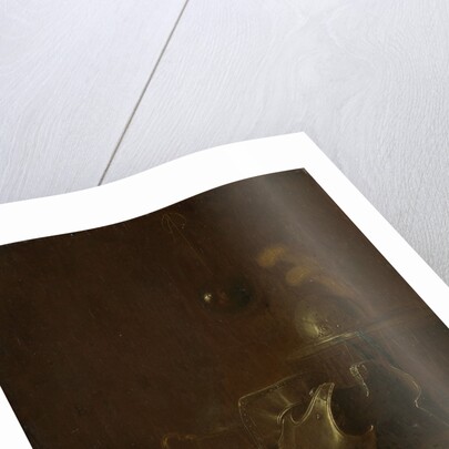 Still life with implements of war by Jan Jansz. Buesem