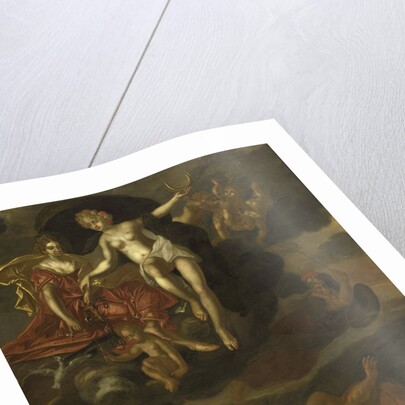 Diana and Virtus Punish Venus and Bacchus by T. van Malsen