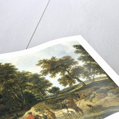 The ford by Jacob Isaacksz. van Ruisdael