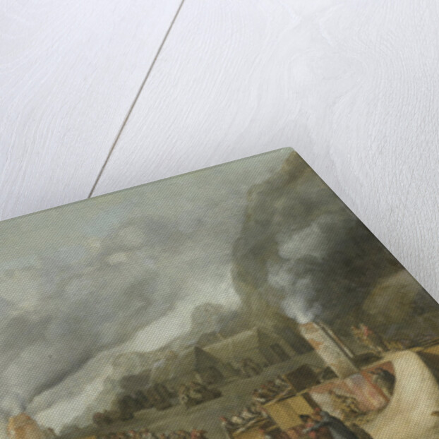 The Whale-oil Refinery near the Village of Smerenburg by Cornelis de Man