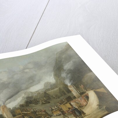 The Whale-oil Refinery near the Village of Smerenburg by Cornelis de Man