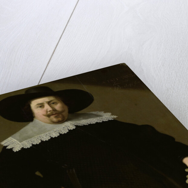 Portrait of the Amsterdam Brewer Philips Denijs by Huygh Pietersz Voskuyl