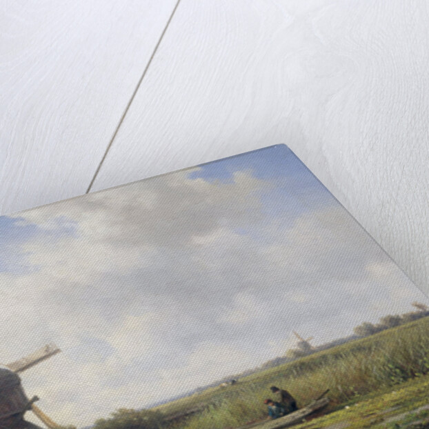 The Gein River, near Abcoude, The Netherlands by Willem Roelofs I