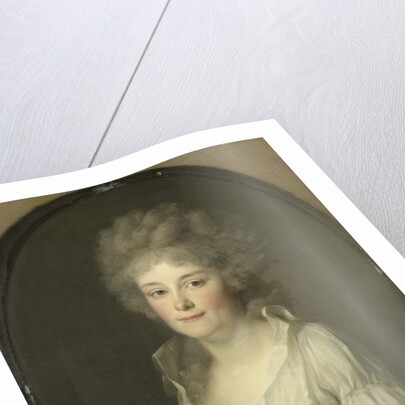 Portrait of Johanna Ferdinanda van Collen, Wife of Salomon Rendorp by Johann Friedrich August Tischbein
