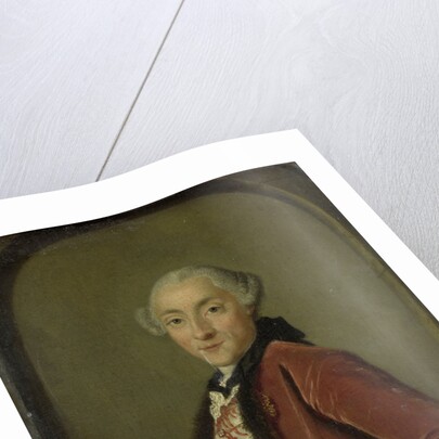 Portrait of Pieter Nicolaas Rendorp, Amsterdam Brewer by Tibout Regters