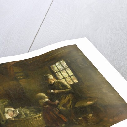 The cradle by Albert Neuhuys