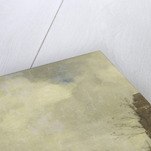 Old small neighborhood on the water by Jacob Maris