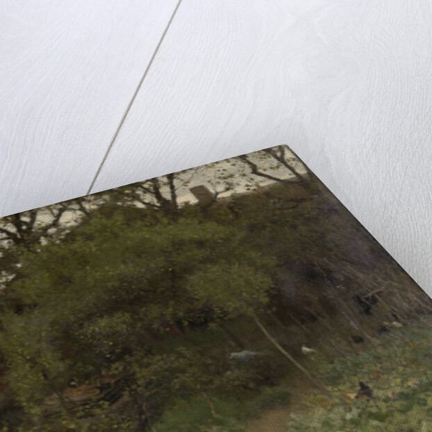 The Vegetable Garden by Anton Mauve