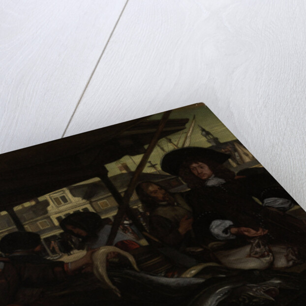 The Nieuwe Vismarkt (New Fish Market) in Amsterdam, The Netherlands by Emanuel de Witte