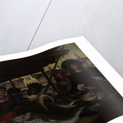 The Nieuwe Vismarkt (New Fish Market) in Amsterdam, The Netherlands by Emanuel de Witte