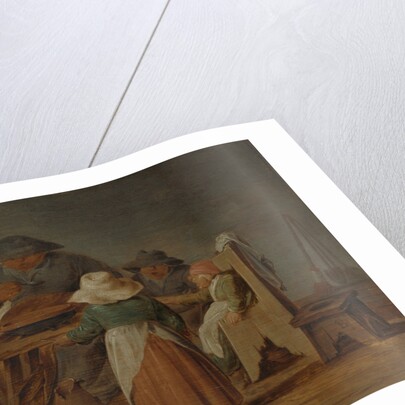 Peasant Repast by Jan Jansz. Buesem