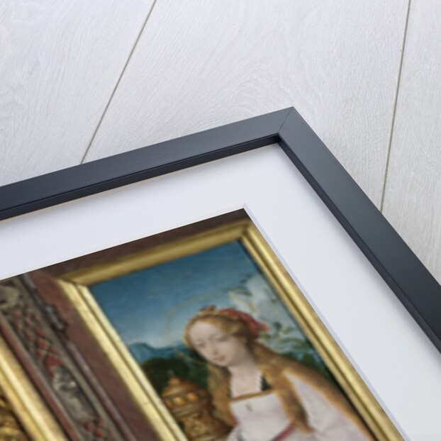 Triptych with Virgin and Child, Saint John the Evangelist (left wing) and Mary Magdalene (right wing) by Jan Provoost