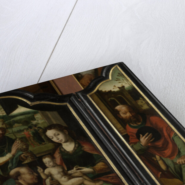 Triptych with Adoration of the Magi by Workshop of Pieter Coecke van Aelst I