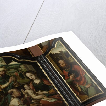 Triptych with Adoration of the Magi by Workshop of Pieter Coecke van Aelst I